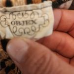 Objke leopard print bodysuit size womens medium Brown Photo 2