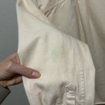 Madewell Cream Cotton Utility Shacket Size S • Fair Condition • Great DIY Photo 5