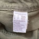 American Eagle  Olive Green Super High Rise Baggy Wide Leg Pants Photo 5
