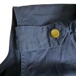 Zenana Outfitters Navy Blue Sleeveless Jacket Hooded Small Outerwear Photo 3