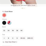 Victoria's Secret NWT Victoria’s Secret rib twist front padded cheeky bikini, size 34B small Photo 13