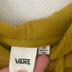 Vans Women’s Sweatshirt Burnt Yellow Orange Photo 3