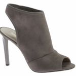 Nine West Levona Open Toe Gray Bootie Sandals Photo 0