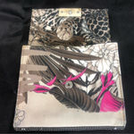 Salvatore Ferragamo Tiger Leopard Jungle Motif Compact Wallet RARE Photo 3