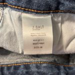Brandy Melville /John Galt Raw Hem Cropped Straight Leg Jeans Size Medium Photo 2