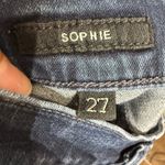 A Gold E Dark Blue Sophie Jeans Sz 27 Photo 7