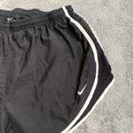 Nike Black and White Athletic Shorts large Photo 1
