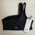 Alo Yoga Alo NWT Airlift Excite One-Shoulder Sports Bra Black Size XS Photo 5
