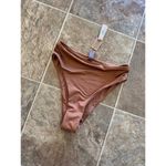 SKIMS Swim Mid Waist Bottom Almond Size Small Photo 2