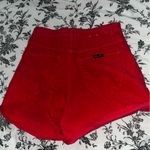 Rolla's  dusters watermelon red ribbed high rise shorts size 26 Photo 4