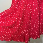One Clothing Womens New  Red + White Polka Dot Romper Photo 1