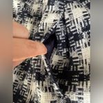 Old Navy  Wool Peyton Open Front Textured Plaid Coat Jacket Blue Combo Size L Photo 7