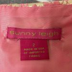 Sunny Leigh  Pink and Gold Patterned Pencil/Straight Skirt size 2 Photo 7