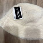 H& M Cream Shearling Bucket Hat One Size NWT Photo 3