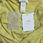 ANDIE NWT The Bioko Dress Honeysuckle Hooded Pockets V Neck Terry Knit Hoodie S Photo 5