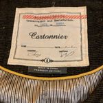 Anthropologie  Tweed Brigade Jacket Coat Cartonniers 8 M Cropped Brown Photo 4