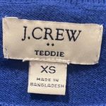 J.Crew Cotton Teddie Blue Sweater Photo 1