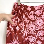 Scotch & Soda Anthropologie‎  Veda Wide-Leg Satin Pants Red Pink Size M Photo 2