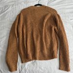 Mod Ref NWOT Brown Chunky Knit Cardigan Sweater L Photo 4