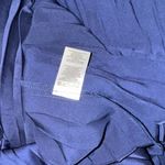 ALC Frank NEW A.L.C. Renzo II Satin Pleated Midi Dress Navy Sz 12 Photo 5