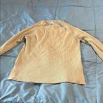 Zyia Beige Ribbed Women's Sweater Photo 0