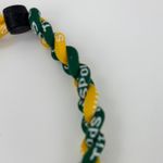 Titanium green, yellow gold 20” all sports necklace, unisex, school spirit Photo 2