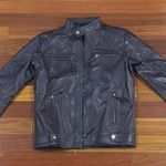 Brand new Women’s purple faux Leather Jacket Black Size XS Photo 0