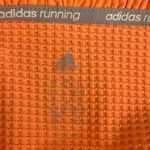 Adidas  orange Running Lightweight Cropped Sweatshirt – Size M Photo 4