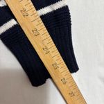 Ralph Lauren Lauren Womens Sweater Dress Navy White Stripe Classic Nautical Sz L Photo 6