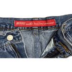 Y2K‎ Shabby Chic REVOLT Clothing Co.Denim Maxi Skirt 11/12 Cargo Pockets BAGGY Blue Photo 2