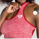 women's best  Red Racerback Sports Bra Gym Athletic Activewear Size XXS EUC #7610 Photo 0