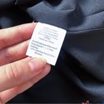 Madewell  • Balsam Tie-Neck Dress in Starry Night black silk bow mini pleated Photo 13