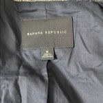 Banana Republic  Tweed Belted Blazer Blue Size Medium Photo 5