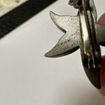 Signed Tenn Sweden Brooch Pin Pewter Silver Tone Marine Starfish Photo 6