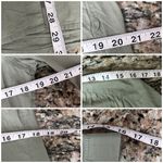 Esprit  De Corp Army Green Utility Tunic Mini Dress Size 6 – Sheer Gorpcore Boho Photo 5