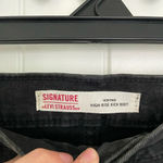 NWOT | Signature by Levi Strauss Heritage‎ high rise kick boot women’s jeans — 8 Black Photo 4