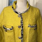 Tweed Yellow Blazer Size M Photo 1