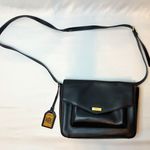 Ralph Lauren Vintage Y2K  Genuine Leather Bramley Messenger Black Crossbody Bag Photo 0