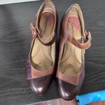 Comfortiva Alora Leather‎ Mary Jane Brown Patchwork Women's size 8.5 Photo 1