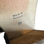 Free People Hybrid Metallic High Heel Booties Strappy Round Toe Size 39 EU 8.5 Photo 3