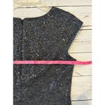 The Limited  Medium Sparkle Sheath Dress Longer Mini Scoop Neck Photo 7