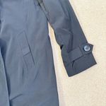 London Fog  Single-Breasted Trench Coat Removable Hood Black Medium Photo 2