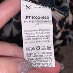 SheIn Clasi Leopard Print Overlap Collar Lantern Sleeve Peplum Blouse Photo 11