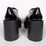 LARROUDE Black Patent Leather Olivia Platform Mary Jane Pump Chunky Women's 9.5 Photo 4
