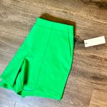 Rachel Zoe Pleated Green Shorts Photo 2