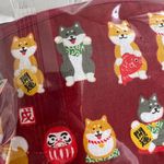 5”x7” Red Shiba Inu Dog Zippered Cosmetic Accessory Keepsake Bag NEW Photo 3