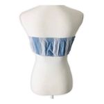 American Eagle  Blue & White Striped Tube Top Photo 1