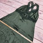 The Kooples Guipure Lace Trim Dress Emerald Green Silk Size 3 = US Large NEW Photo 5