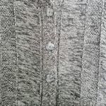 North Crest Button Front Lightweight Sweater Vest Heather Charcoal Size Large Black Photo 4