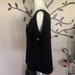 Mudd Black short sleeve cut out shoulder top Photo 2